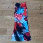 White Fox Boutique White Fox Maxi Skirt Ex Best Friend Size S Blue Orange Photo 3