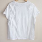 Tommy Hilfiger White Red Blue Star Graphic Tee Crewneck T-Shirt Women's XL USA Photo 2