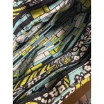 Vera Bradley Whitney Purse, Island Blooms, Green/Blue/Black/White Photo 9