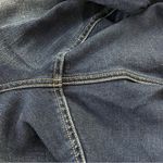 Maurice's  Capri Jeans Raw Hem Stretch Denim Dark Wash 24 Photo 4