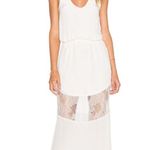Karina Grimaldi Silk Blend Camila Maxi Ivory Dress Lace Cutout Revolve S Photo 12