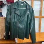 Peppermayo Green leather  Jacket Photo 2