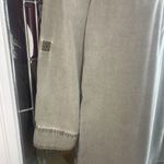 EXPRESS  Women's Utility Shirtdress Roll Tab Long Sleeves Faded Green Olive Sz XS Photo 3