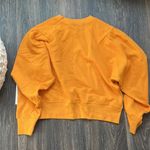 Etica Dani Pleated Sweat Top in Desert Sun Photo 3