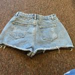 Super down rhinestone jean shorts size 25 Photo 2