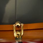 Braciano Striped Red and White Women's Bag with Star Accent rope handle Photo 2