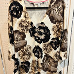 Isaac Mizrahi LIVE! Floral Print Knit Button Front Cardigan Womens Photo 0