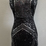 Minuet Black cocktail dress NWT Size Small‎ Sequins Beading Photo 0