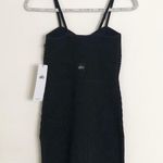 Alo Yoga Denim Knit Mini Dress Black/Anthracite S Photo 7