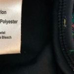 Kirra One Piece Swimsuit Cutout Removable Cups Halter Flamingos Black XL Photo 3