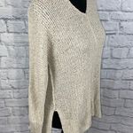 Universal Threads vneck hi low sweater cream sz XS Photo 4