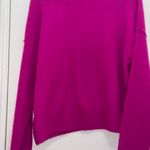 CeCe women’s V neck sweater fuchsia size XL Photo 5