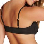 ANDIE NWT Swim Black Newport Bandeau Top Caicos Bottom Bikini Set XL Photo 3