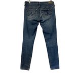 AG Adriano Goldschmied Women's The Stilt Distressed Jeans Size 25 Blue Denim Photo 1