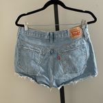 Levi's  501 Cut Off Jean Shorts Button Fly Size 31 Photo 1