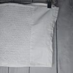 EXPRESS Poplin Corset Crop Tube Top White Women's M NWT Photo 5