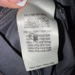 J. Lindeberg logo charcoal gray Polo Shirt Pink piping‎ Athletic Golfing fitted Size M Photo 4