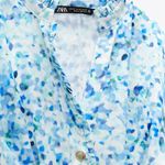 ZARA PRINTED SHIRT DRESS Photo 1