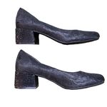 Kenneth Cole Reaction Black Block Heel Pump Heels Size 8 Photo 2