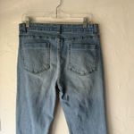 OAT New York Jeans Womens Size 10/30‎ Light Wash Denim Cropped Raw Hem Blue Photo 6