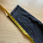 AGOLDE  Jamie Straight Jeans In Void‎ Black Raw Hem Size 27 Photo 8