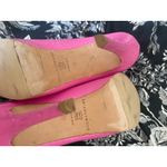 Brian Atwood  Pink Snake Platform Pumps Size 37 7 LEGALLY BLONDE Elle Woods Photo 5