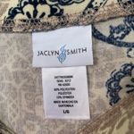 Jaclyn Smith  Boho Paisley Elastic Waist Lightweight Drapey A-line Skirt ~ Size L Photo 4