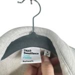 TNA Cozy Button Fleece Boyfriend Fit Button Down Shacket Jacket Gray Grey‎ Small Photo 4