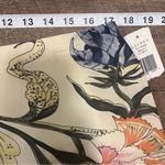 Lauren Ralph Lauren 100% Silk Skirt Womens Size 12 Multi Casablanca Floral New Yellow Photo 4