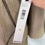 DKNY midi coat long blazer duster lightweight beige tan size medium women Photo 15