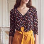 Sézane Sèzane Marina Floral Blouse Photo 1