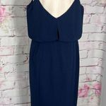 Dress the Population  NWOT Alondra Blouson Sheath Dress in midnight blue Photo 5