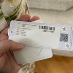 Azazie NWT  Atelier Leora Tulip Print White Halter Maxi Dress Photo 6