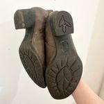 Born Perez Western Cowboy Ankle Boots Bootie Leather Brown 8.5 Gold Stud Zip Photo 5