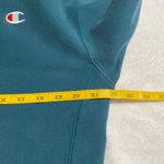Champion Vtg Y2K Teal Blue Green Pullover Hoodie Sweatshirt Size L Photo 5