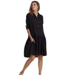 Frank & Eileen  Grayson The Changemaker Dress Womens 3 Medium Black Photo 6