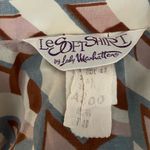 70s dagger collar groovy shirt Blue Size L Photo 8