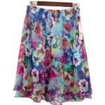 Notations  Sheer Floral Slip Skirt Size Medium Petite Photo 5