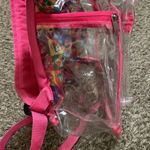 Buc-ee's  Pink Clear school backpack Photo 3
