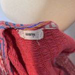 Warm Pink Smocked Striped Maxi‎ Dress 1 Photo 8