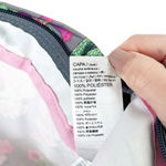 Jansport  Gray Pink Floral Mini Backpack Photo 5