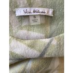 Vila Milano Womens Small Green Floral Soft Cozy Dolman Sleeve Clean Girl Minimal Photo 5