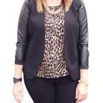 Allison Daley  animal print tank top size 2X Photo 0