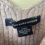 American Eagle Ribbed Sweater Tank Top Skinny Strap Purple Pink Women’s Size L Photo 1