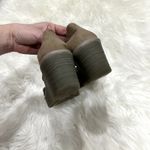 Fly London  Yadi Peep Toe Leather Wedge Sandal Sz 8.5 Photo 4