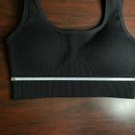 Bucked Up Ribbed Black Sports Bra Photo 4