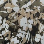 Chico's Chico’s Floral Camouflage Button Front Cardigan with Sheer Long Sleeves Size 1/M Photo 7