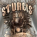 Sturgis Black Hills Rally 2011 graphic denim cut Photo 5