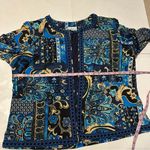 Joan Rivers  Women's 1X Moroccan Flair Knit Open Front 3/4 Sleeve Office Blazer Photo 3