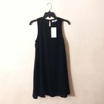 Embroidered Swing Bohemian Dress Black Photo 2